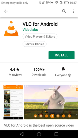 VLC Media Player für Android