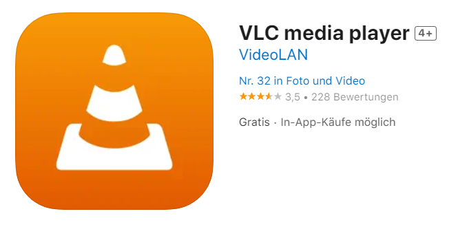 VLC auf iPad