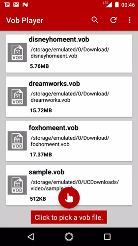 VOB Player für Android